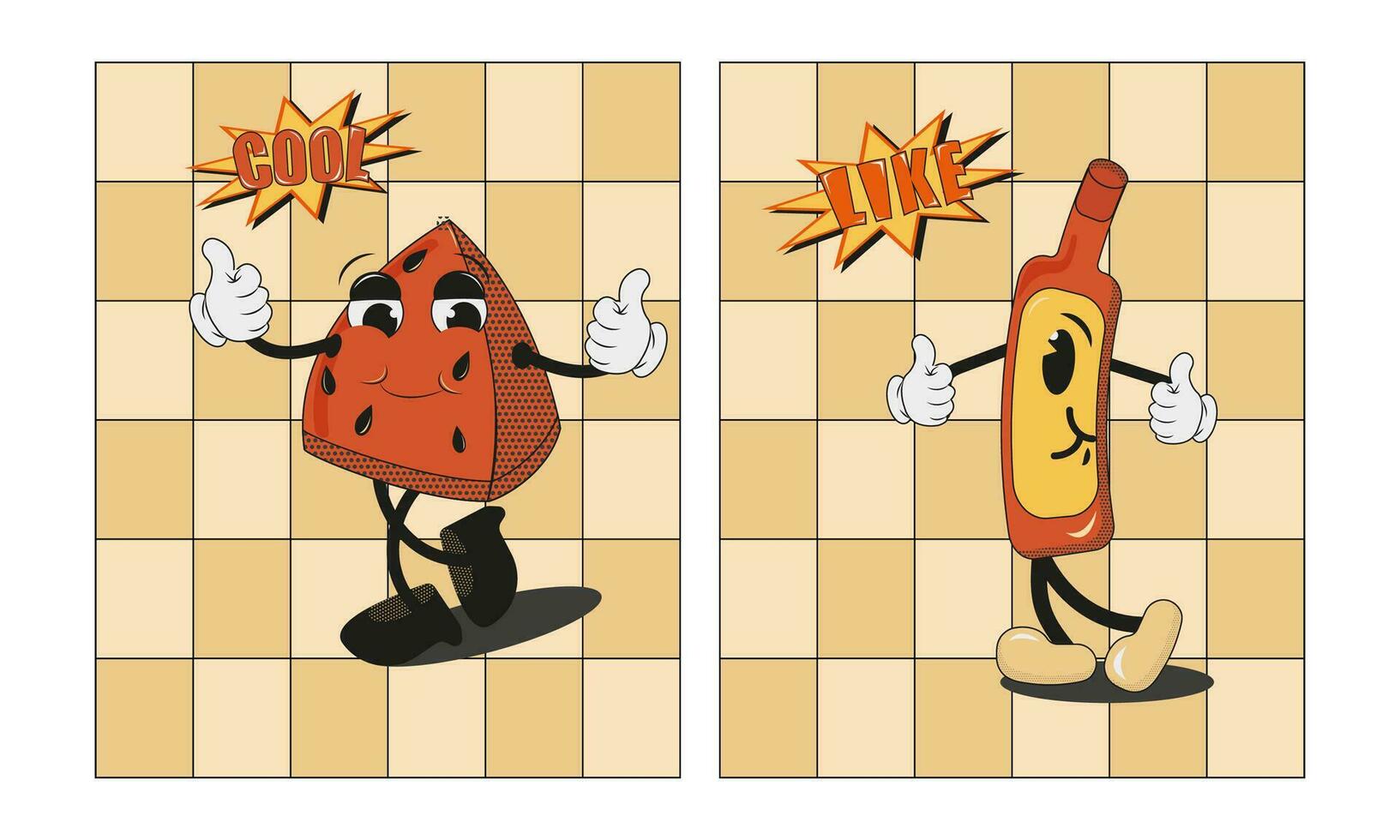 fun drink,vector illustration vector