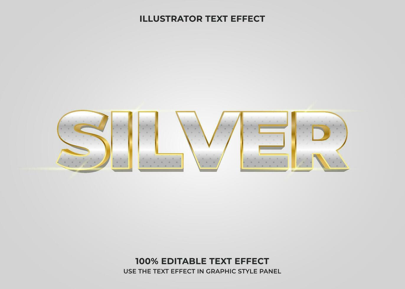 editable juego terminado lujo estilo 3d vector texto efecto