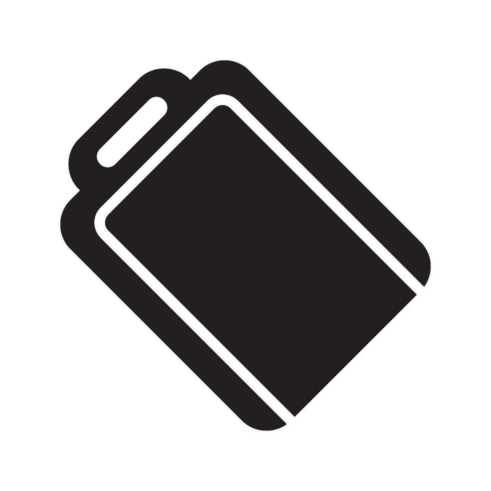 cutting board icon vector