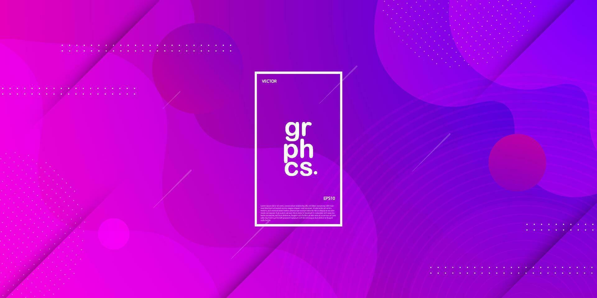 Abstract pink purple with wave gradient background. Simple pattern for display product ad website template wallpaper poster. Eps10 vector