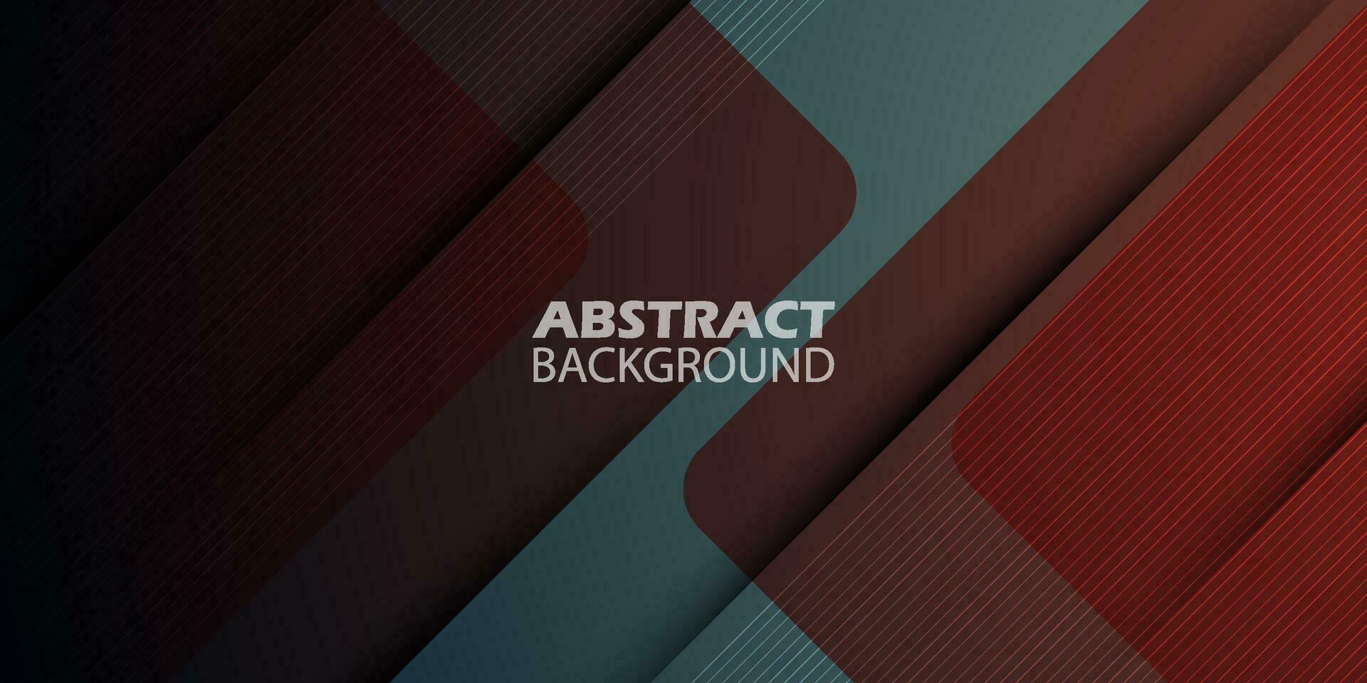 Abstract dark red and green triangle on dark color geometric design. Modern papercut futuristic background vector illustration. Eps10 vector