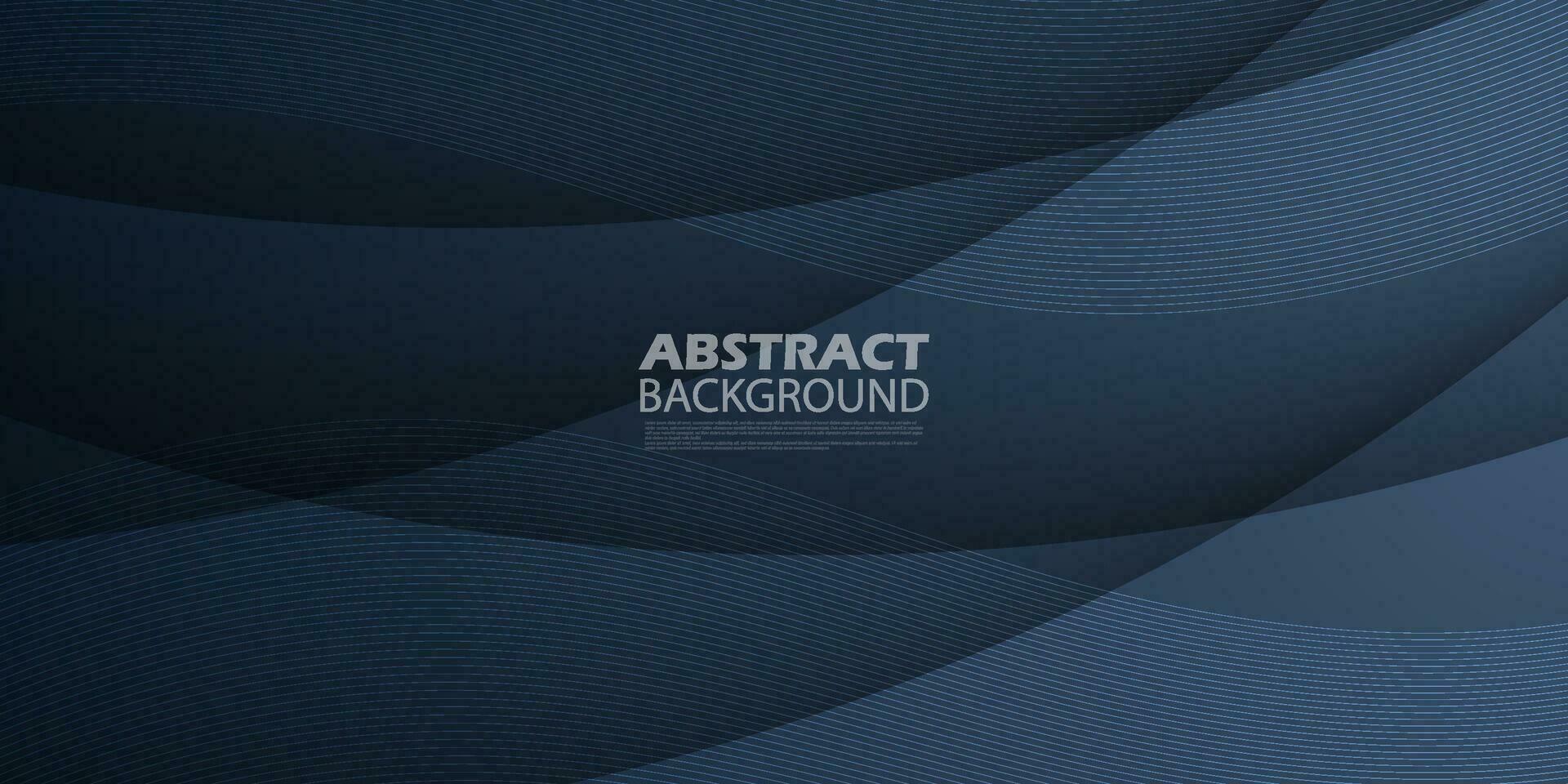 Dark gray dynamic abstract vector background with shadow, blend wavy line, and simple curve pattern design. Creative premium gradient. smart design 3d cover of business design. Eps10 vector