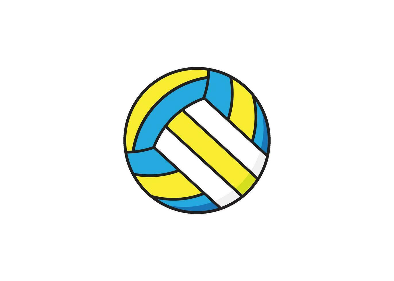 volleyball icon design vector