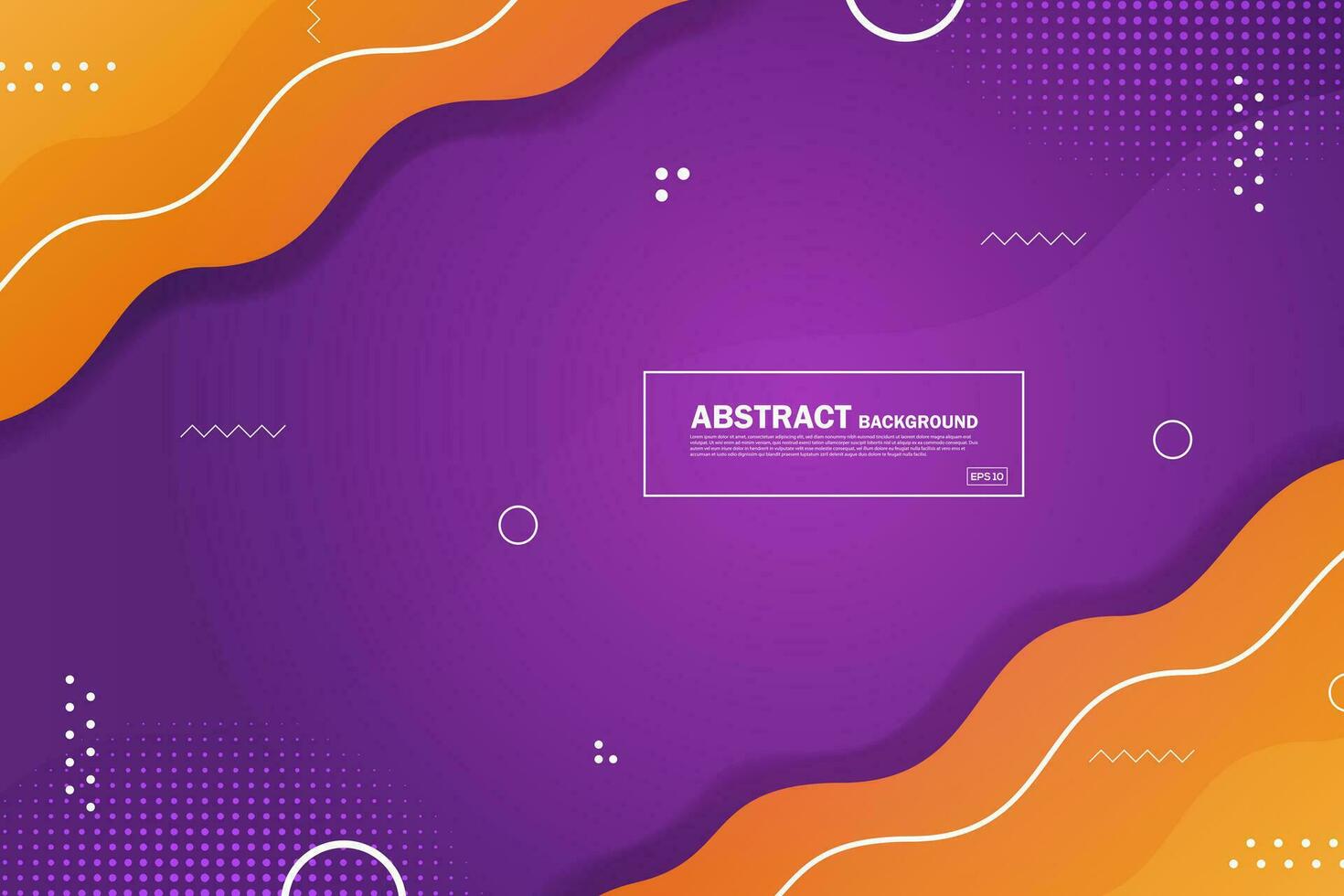 Presentation banner vector template with gradient color texture