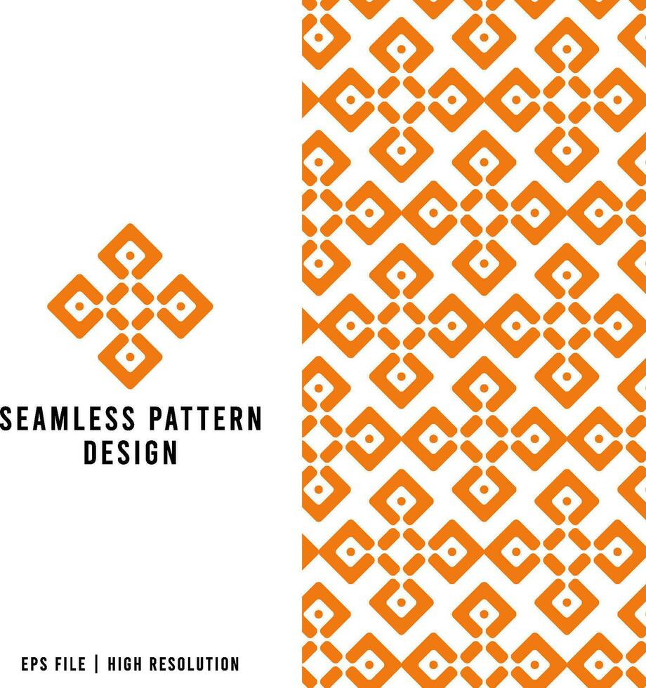 Elegant Geometrical Seamless Pattern - Abstract and Stylish Design vector