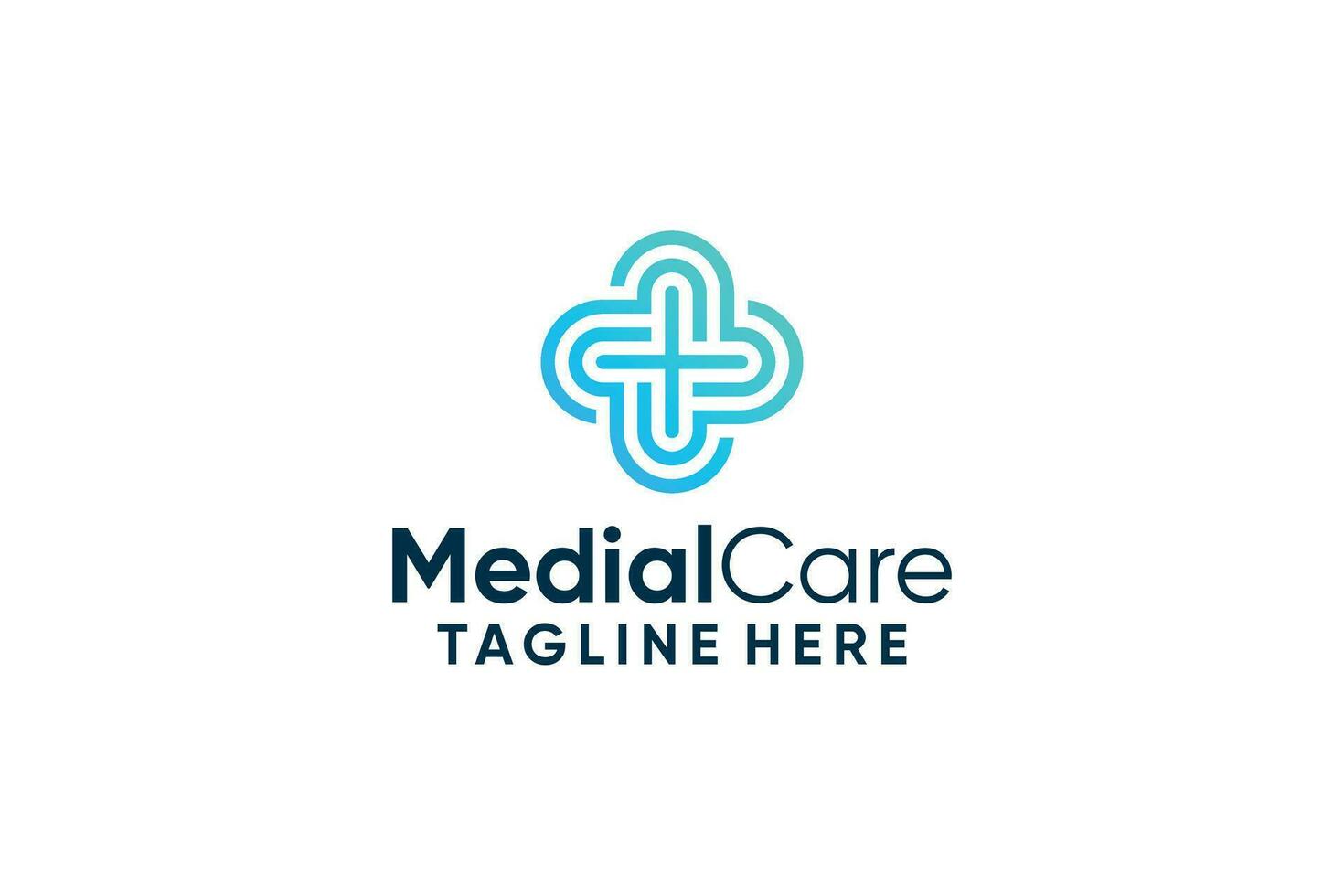 Medical health care logo vector design