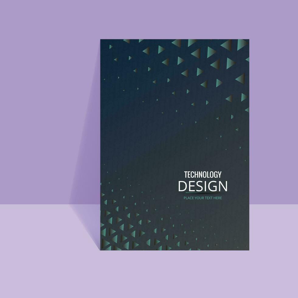 commercial notebook design for your business vector