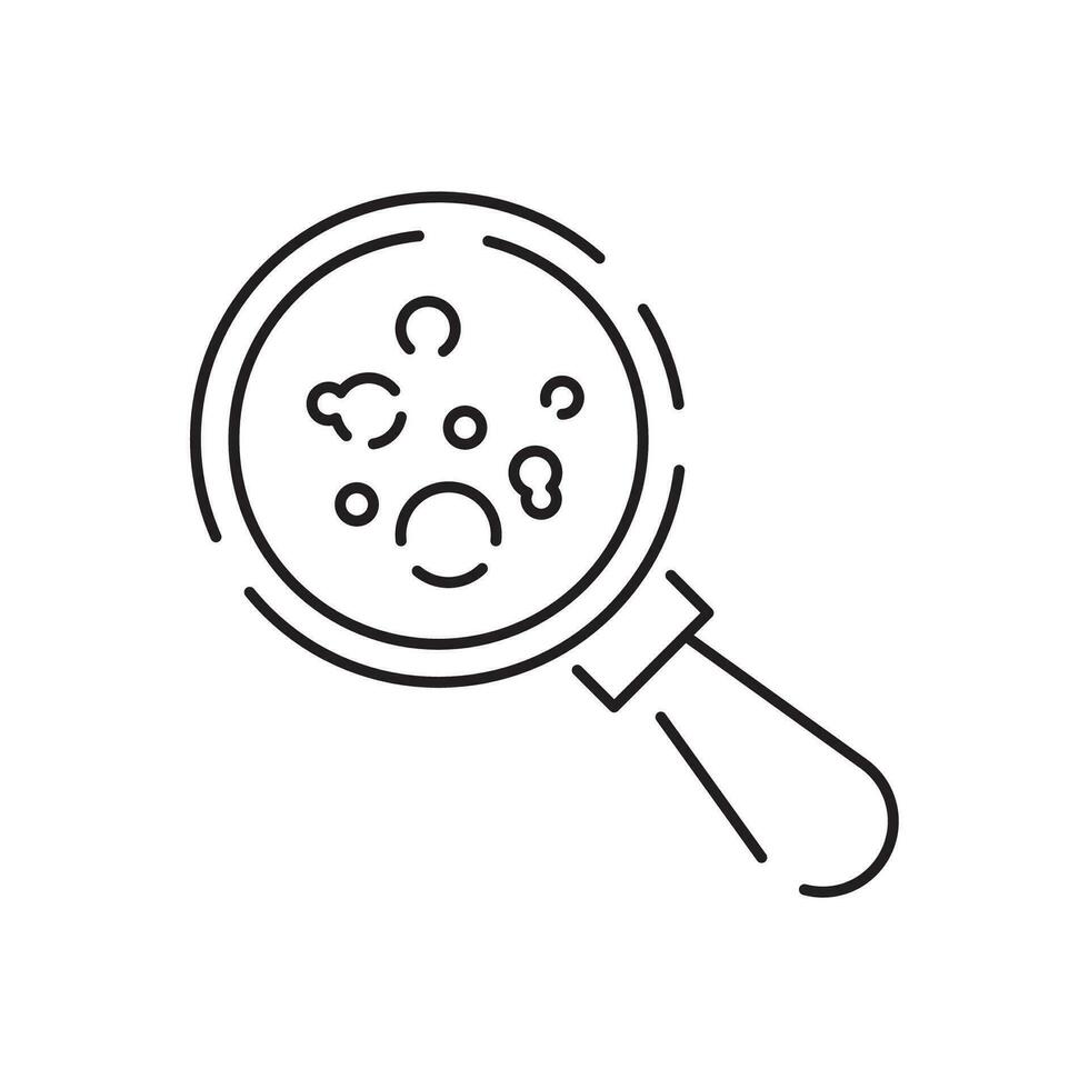 Chemistry and laboratory related line icon. Science and scientific equipment linear icon. Lab and experiment outline vector sign biology. Test instruments.