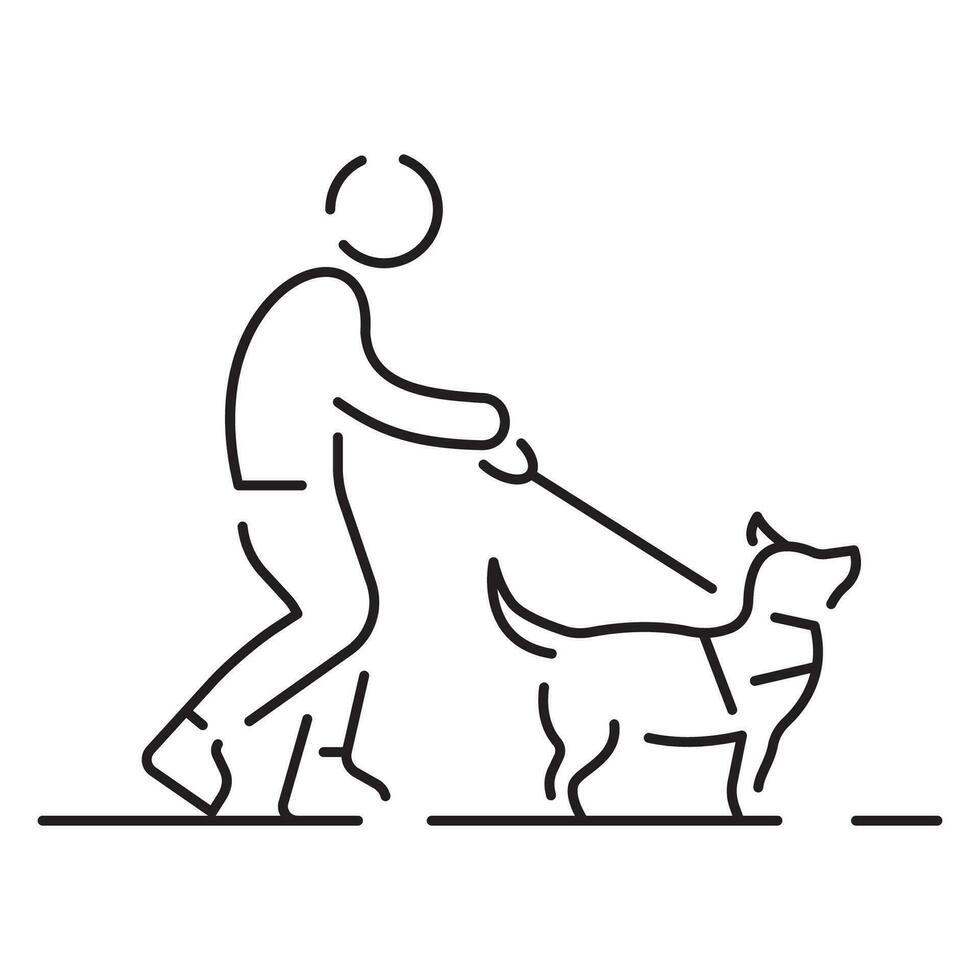 Disabled people line icon, outline vector symbol, linear style pictogram. Signs, logo illustration. wheelchair, older, handicapped, deaf and Social issue.