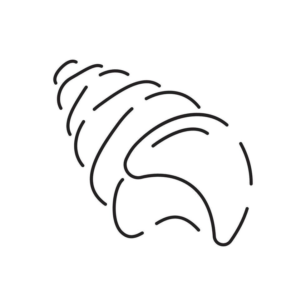 Sea food line icon. Fish meat restaurant. White meat suitable for web, infographics and apps. Isolated on white background. vector