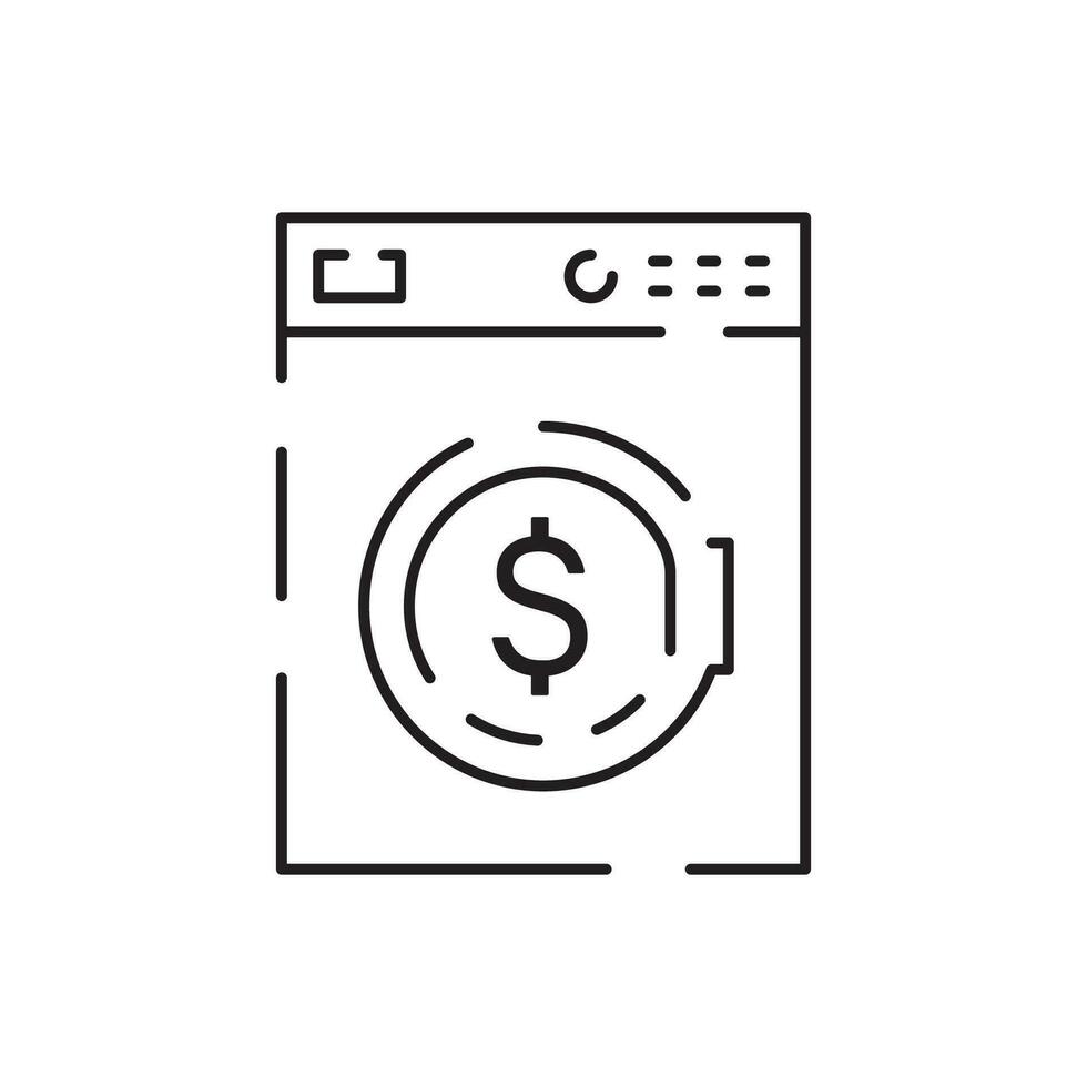 Money crime line icons. Fraud, Online thief and Steal cash set. Phishing robbery, launder money crime and tax offense line icons. Financial evasion, online fraud and wallet cash. Vector. vector