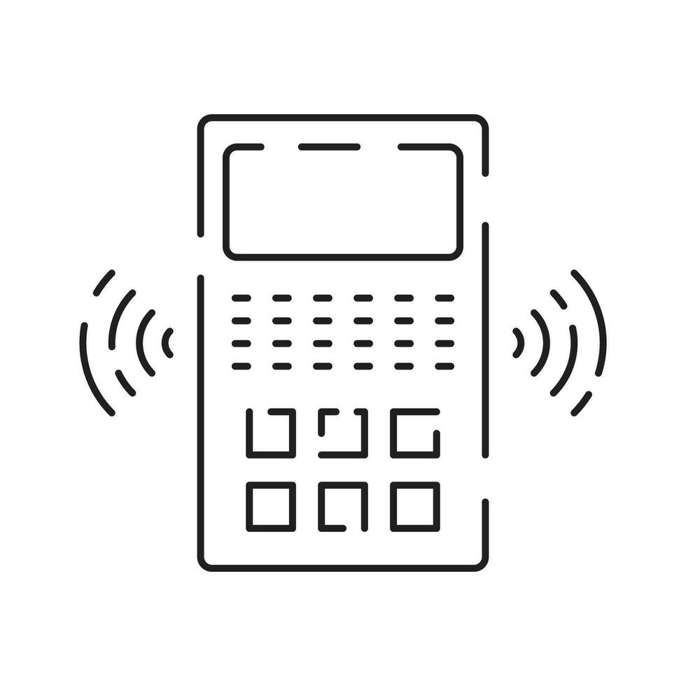 Collection of smart house linear icons - control of lighting, heating, air conditioning. Set of home automation and remote monitoring symbols drawn with thin contour lines. Vector illustration.