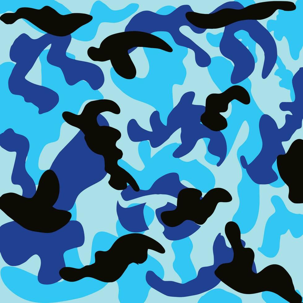 Camo army pattern vector illustration