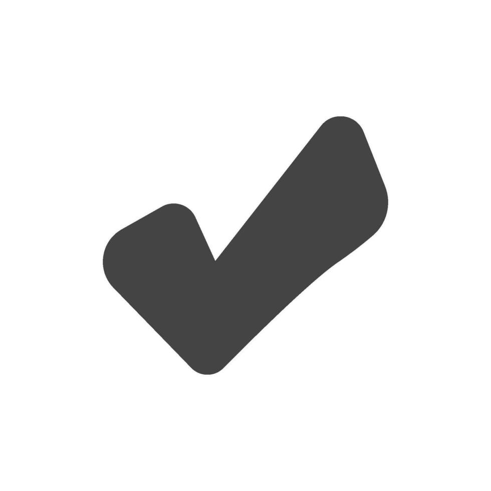 checkmark icon adobe X1 vector