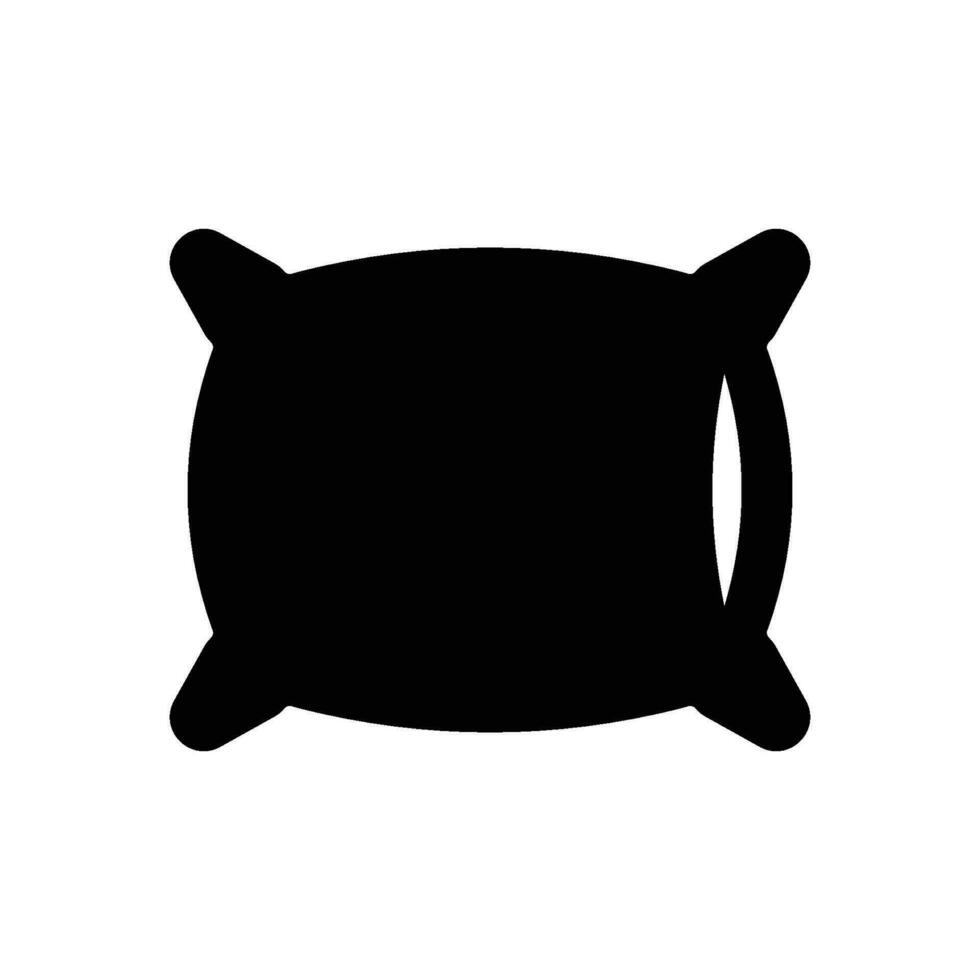 pillow icon vector design template simple and modern