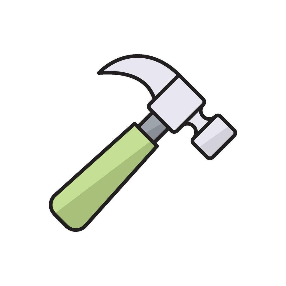 Hammer icon vector design templates simple and modern