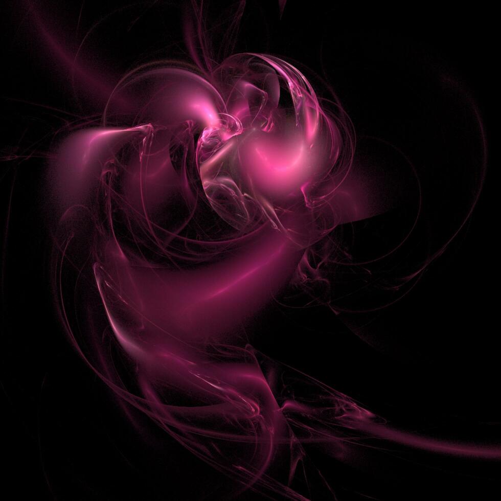 abstract purple-red pattern on black background, wallpaper, design photo