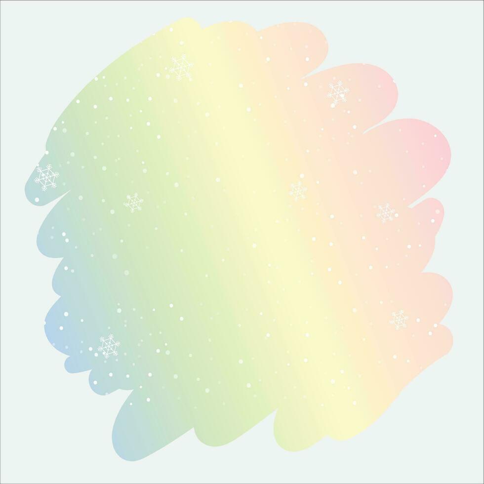 Free vector dreamy rainbow color beautiful background