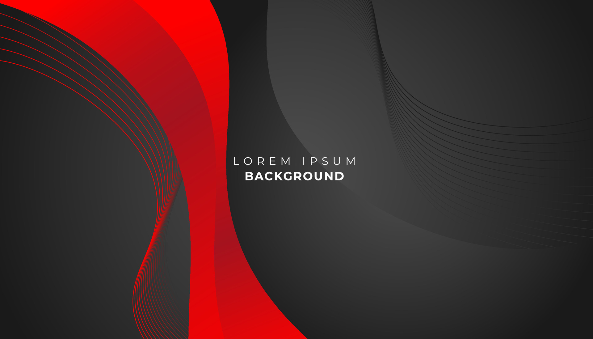 Red and black wave graphic design 25685595 Vector Art at Vecteezy