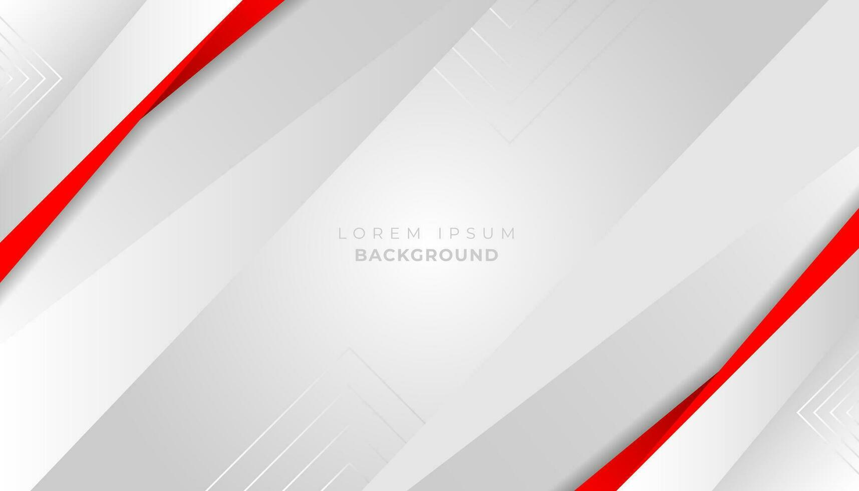 Abstract red gray gray white blank space modern futuristic background vector illustration design.