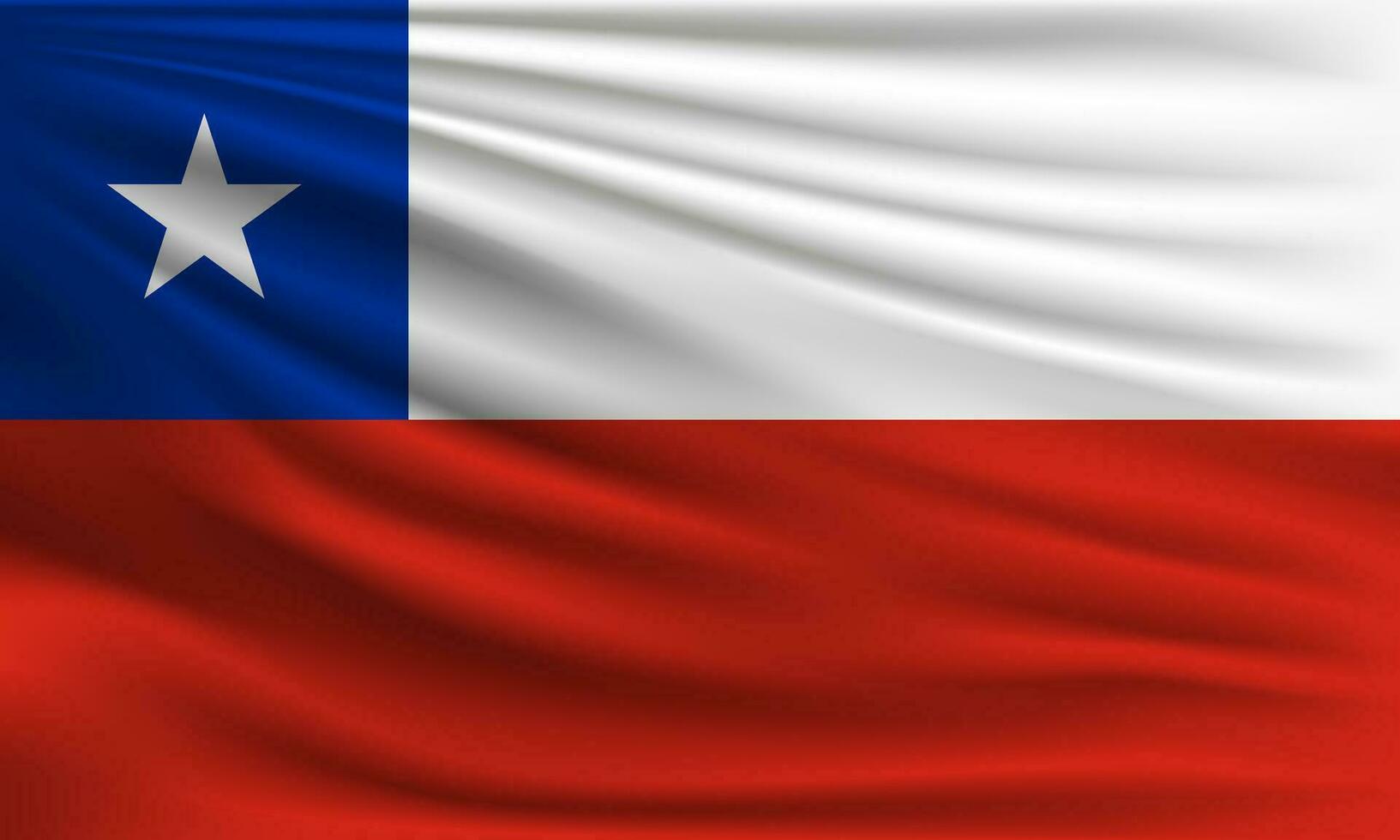 Vector flag of Chile