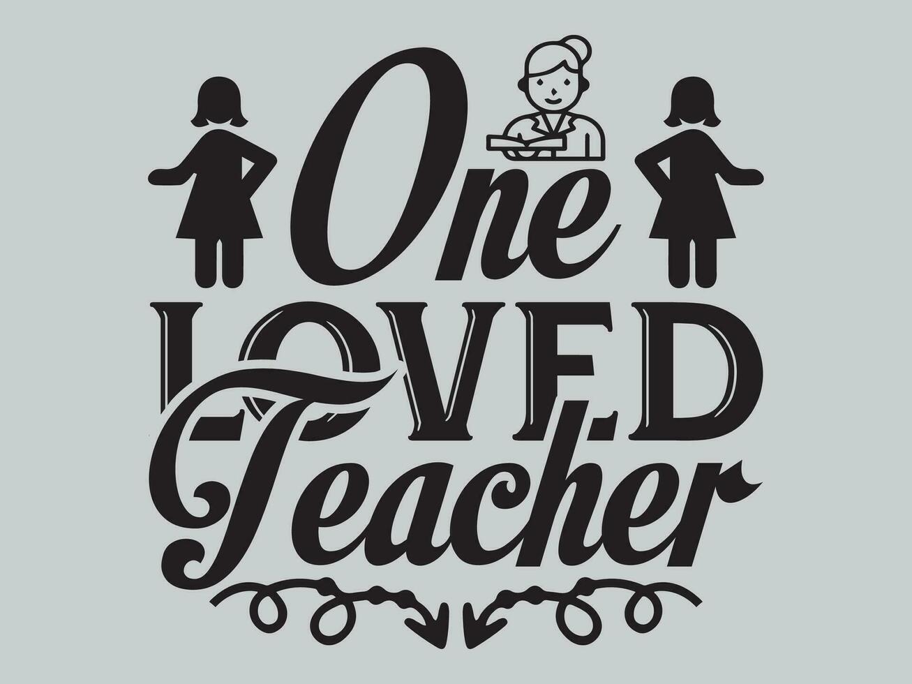 Teacher's T shirt Design File vector