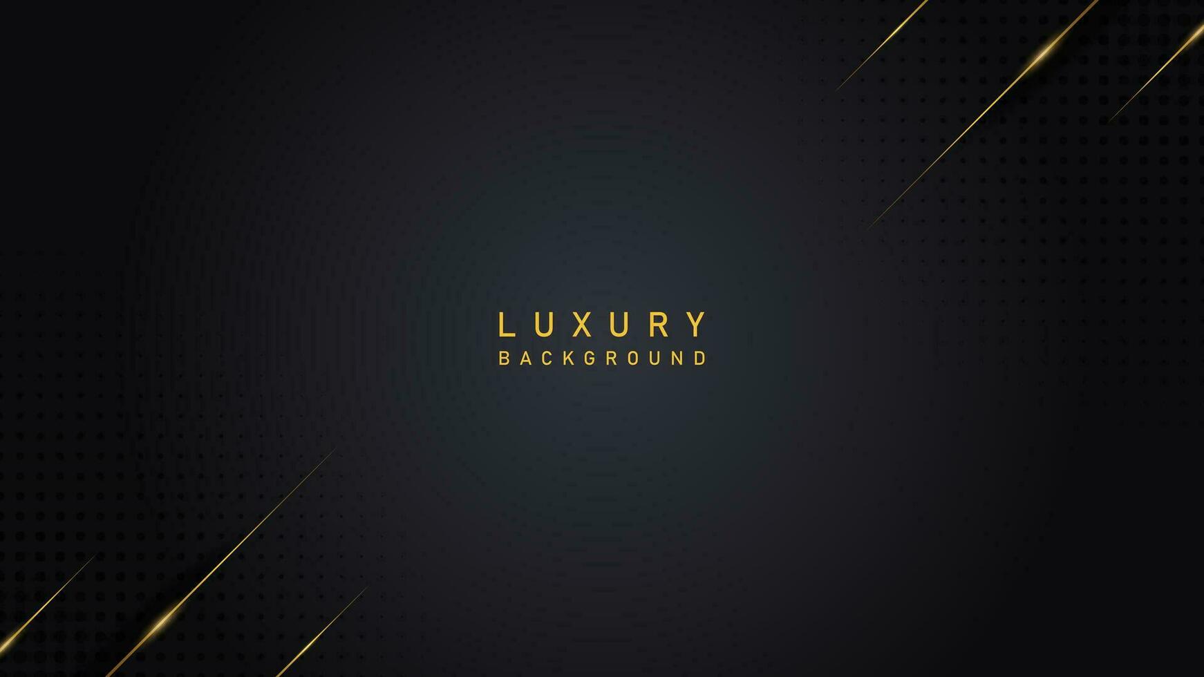 abstract modern elegant black background with shiny gold line. luxury elegant theme vector illustration EPS10