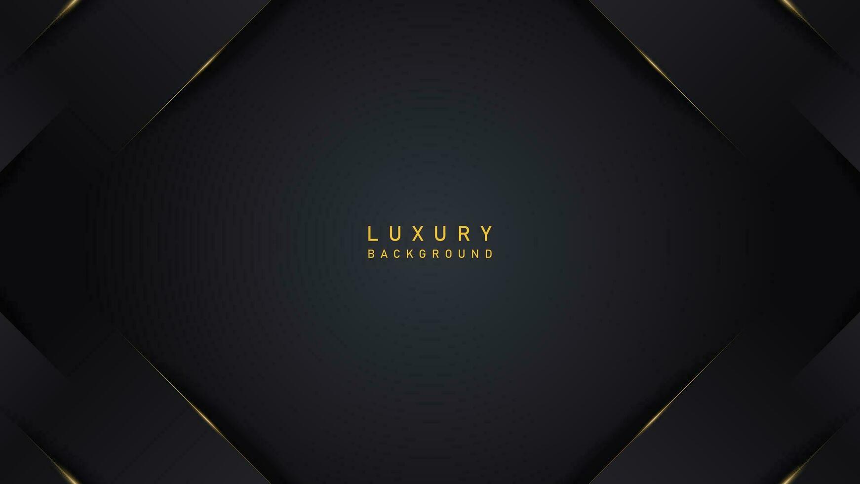 modern luxury abstract black background with shiny gold line. modern luxury dark theme design vector illustration EPS10