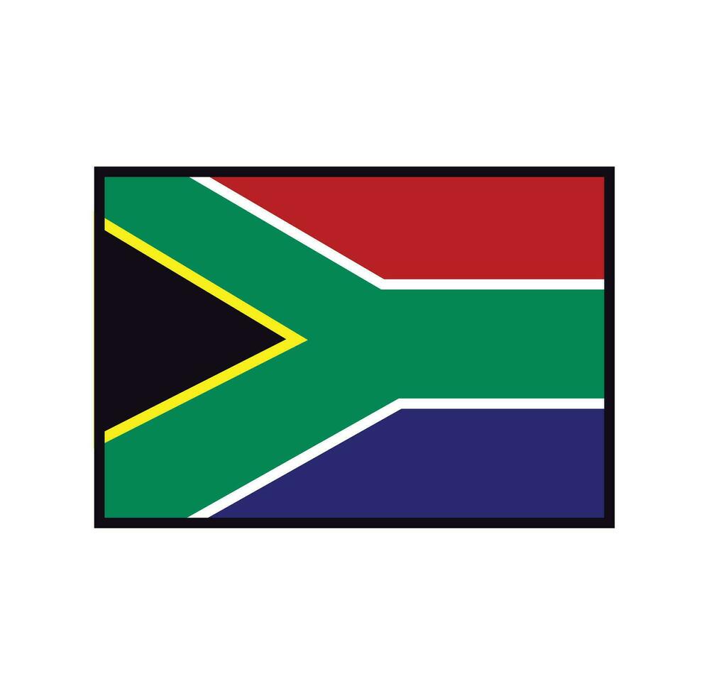 South Africa Flag Pro Vector