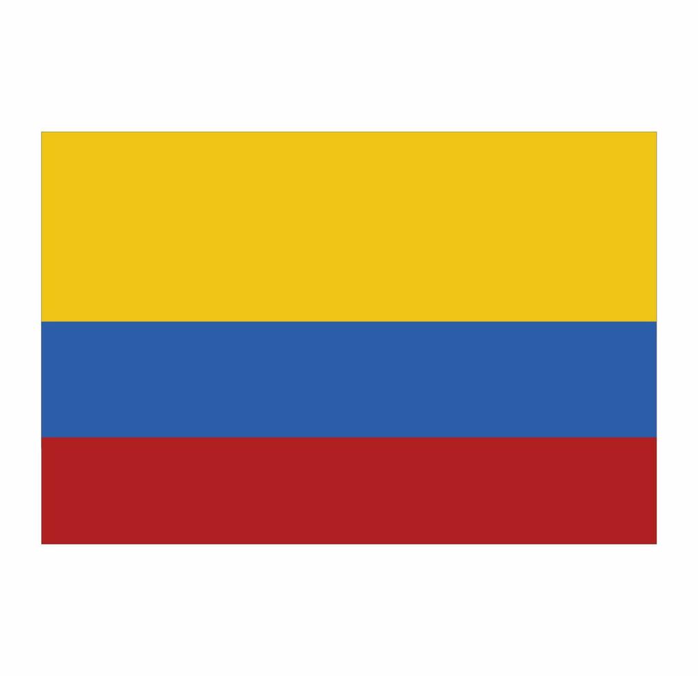 Colombia bandera Pro vector