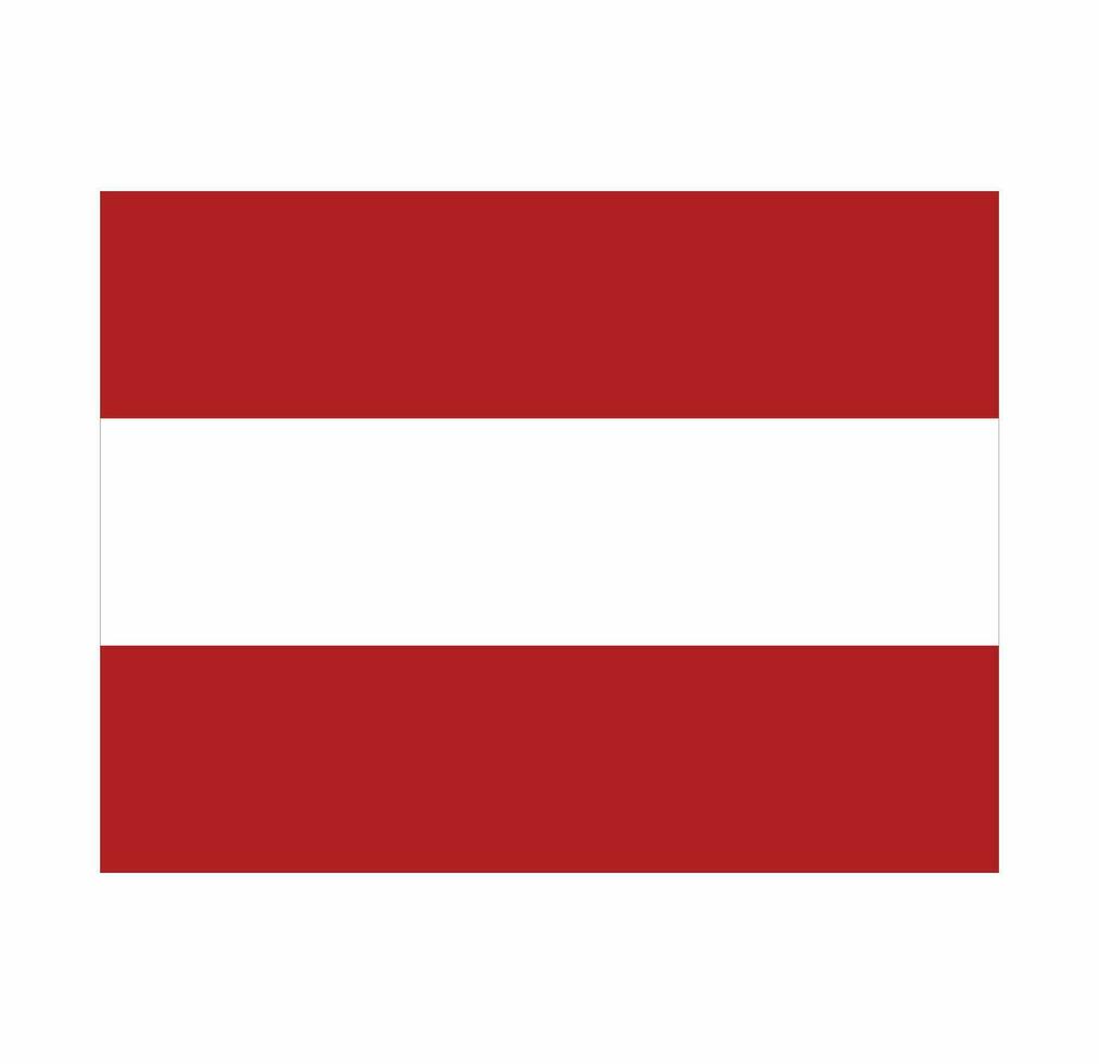 Austria National Flag Free Vector