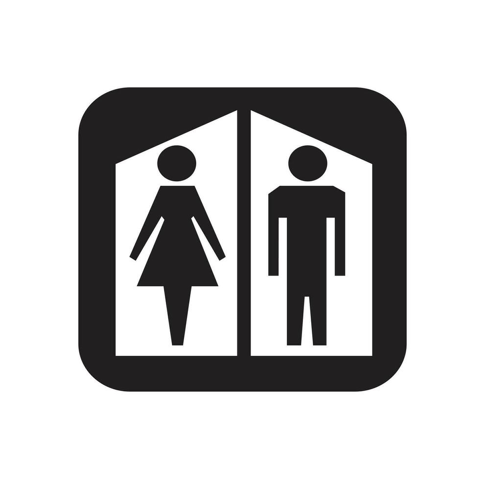 Male And Female Icon Free Vector