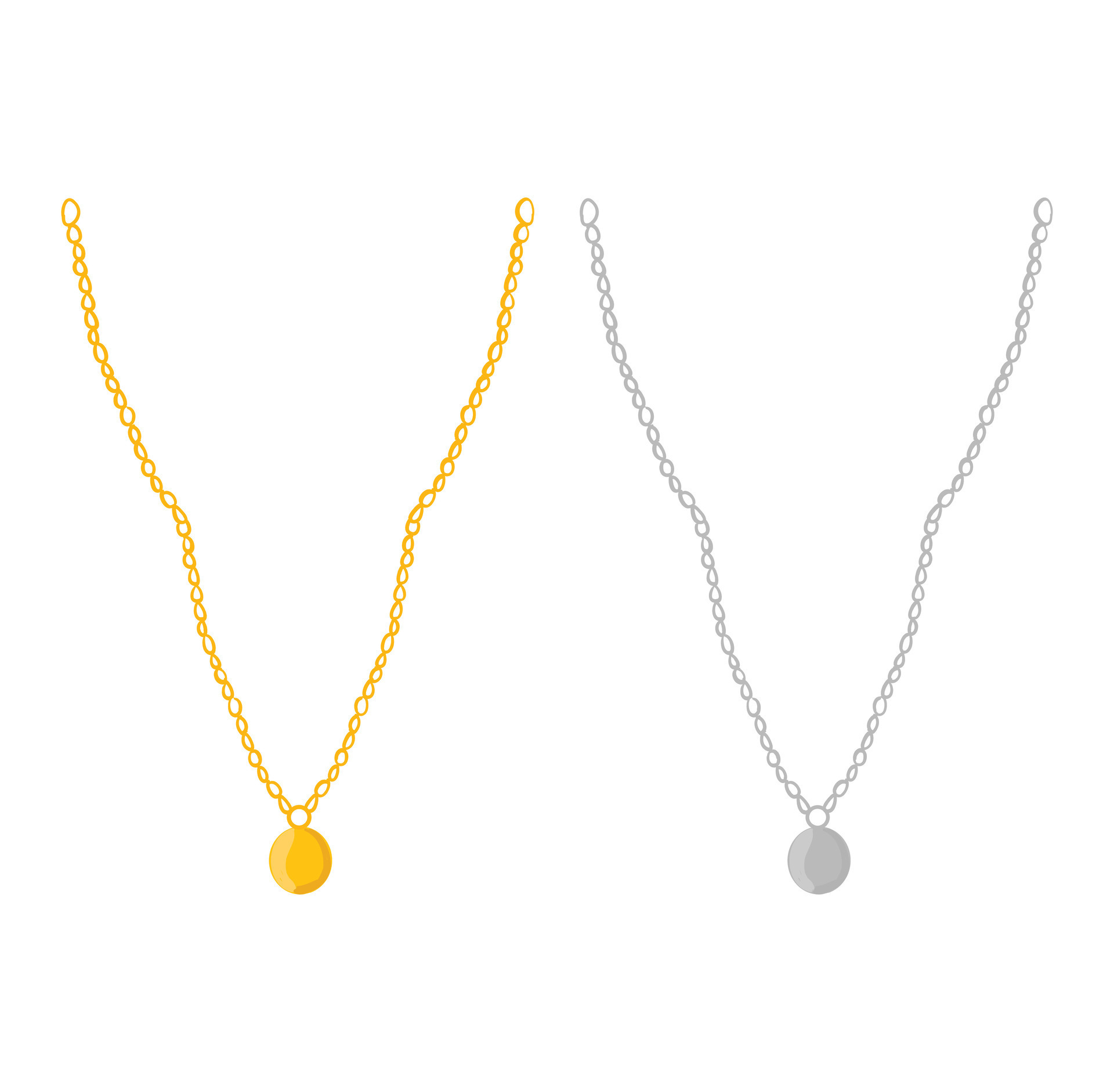Necklace Set Free Vector 25686845 Vector Art at Vecteezy