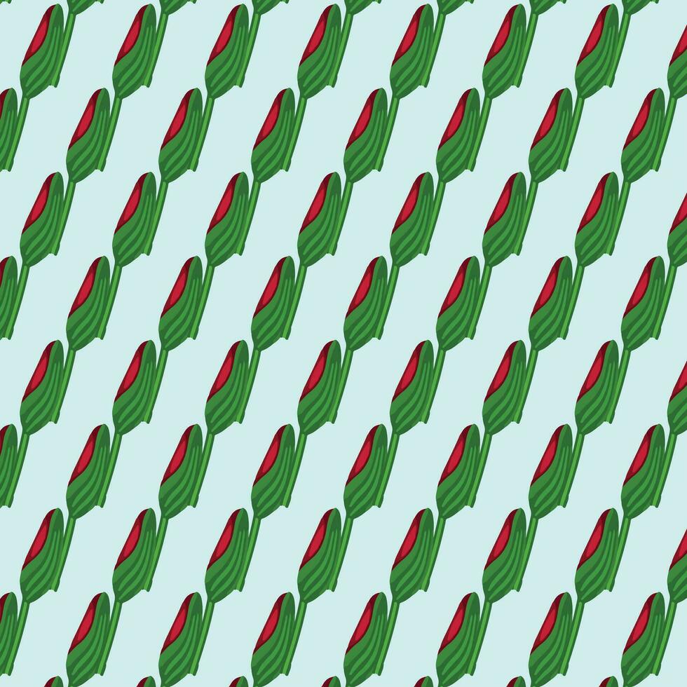 Vector illustration of a seamless floral pattern with cute birds in spring for Wedding, anniversary, birthday and party. Design for banner, poster, card, invitation and scrapbook
