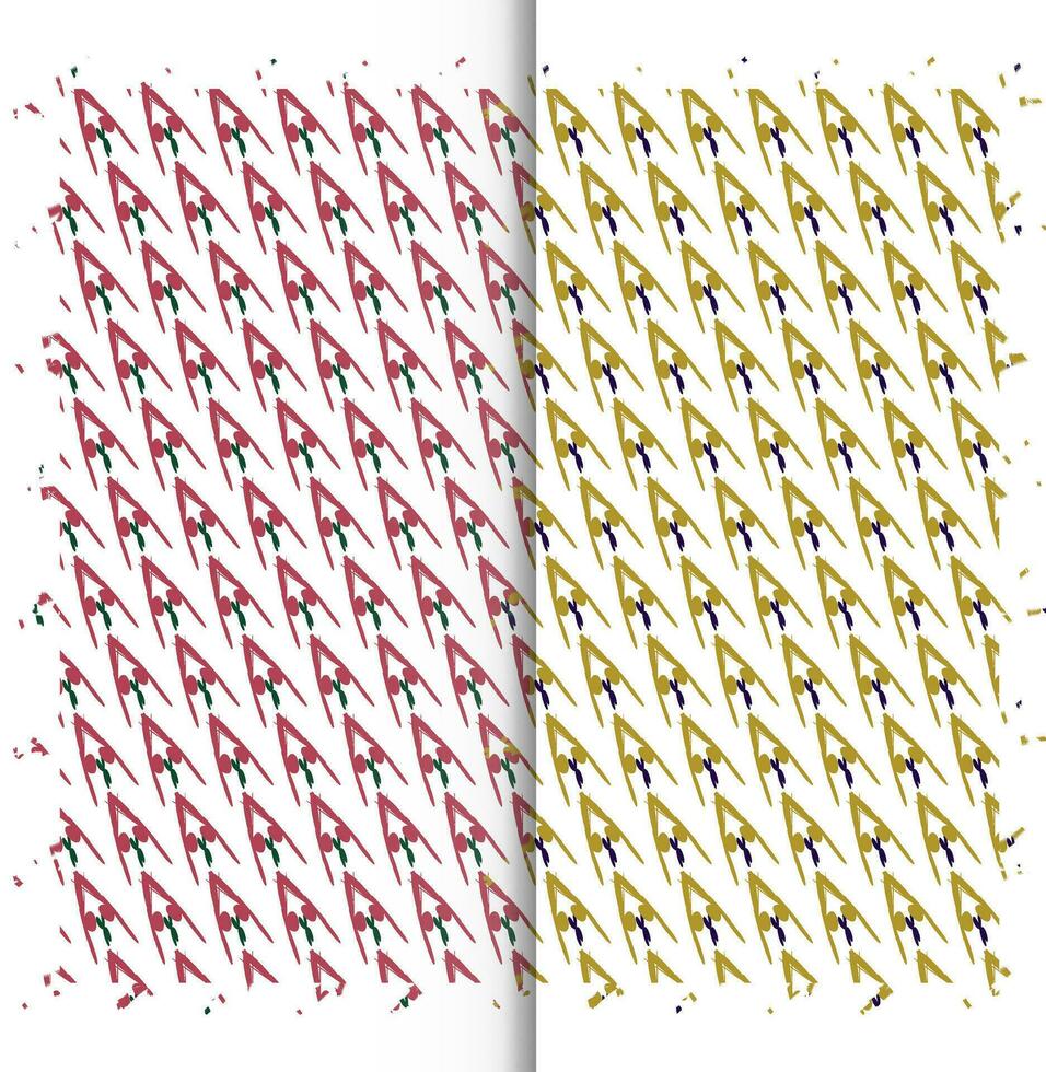Chevron pattern. Zigzag stripes seamless texture. Vector colorful ornament with lines, striped zig zag. Simple abstract geometric background in warm colours. Repeat design for print, textile,