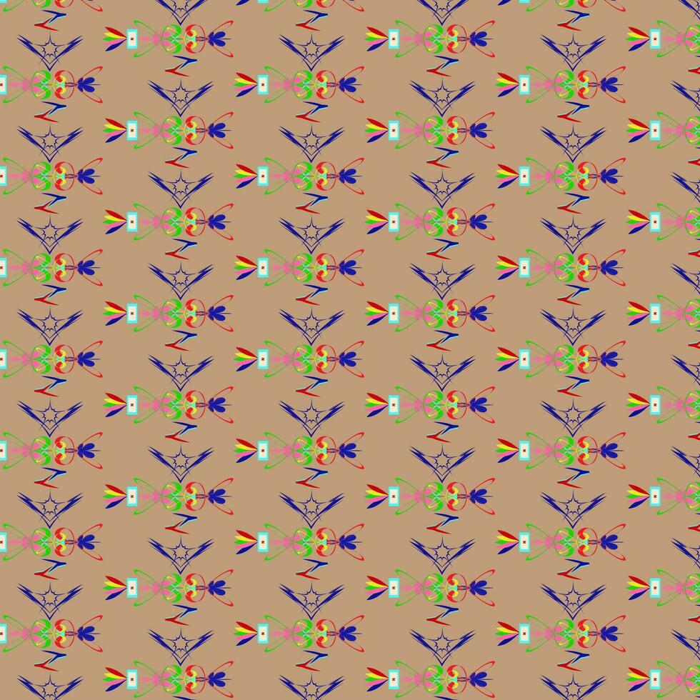 Free vector flower seamless pattern background. elegant texture for backgrounds.