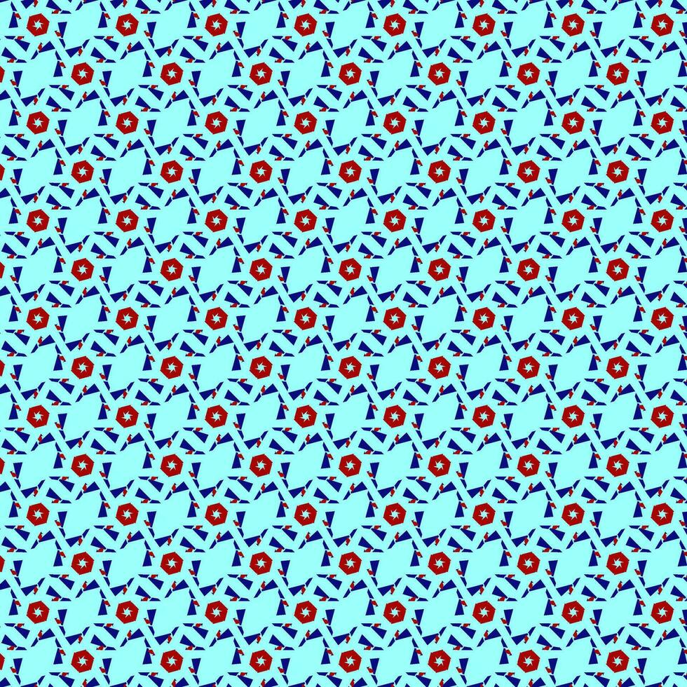 seamless floral pattern with colorful wild flowers on mirror reflecting blue sky vector