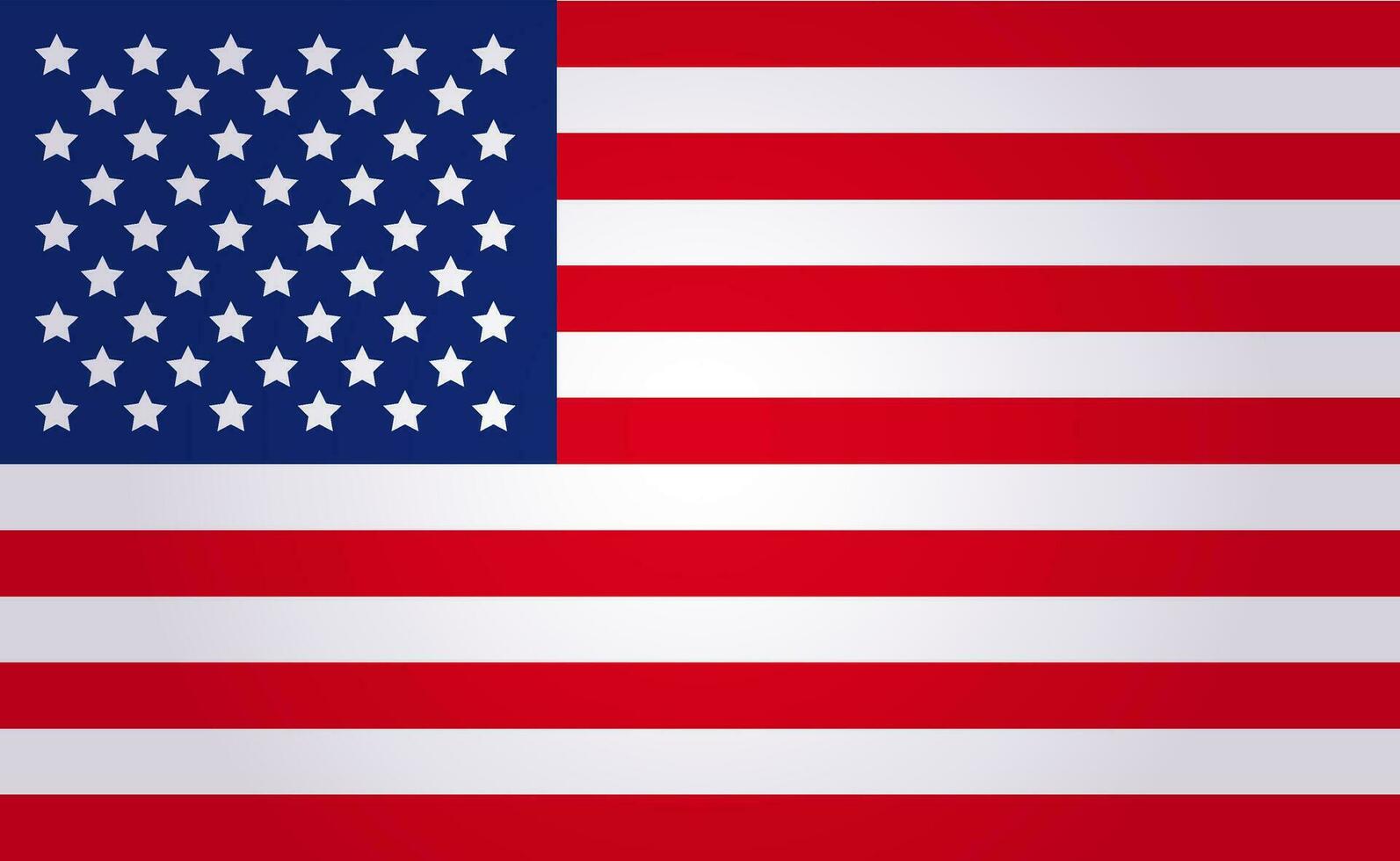 American national flag usa. Independence Day vector