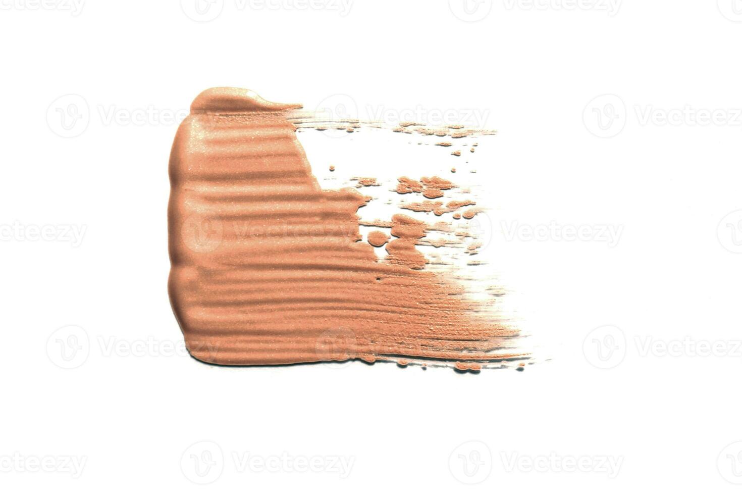 Foundation cream on a white background. Isolated. photo