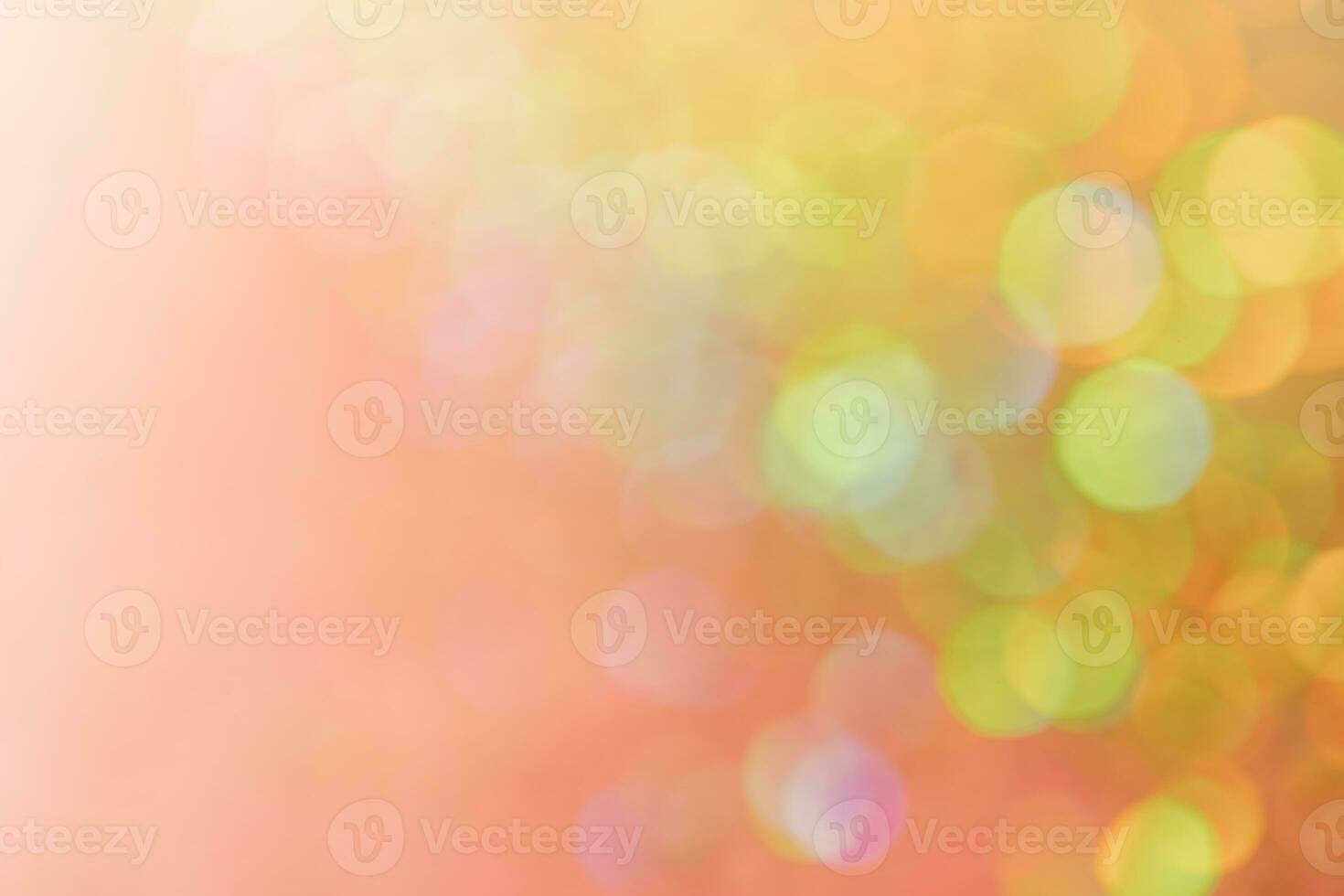 Abstract sequin background with shining festive bokeh. photo