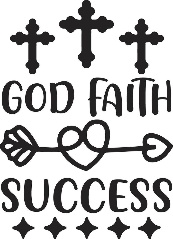 Christian Quotes Design vector