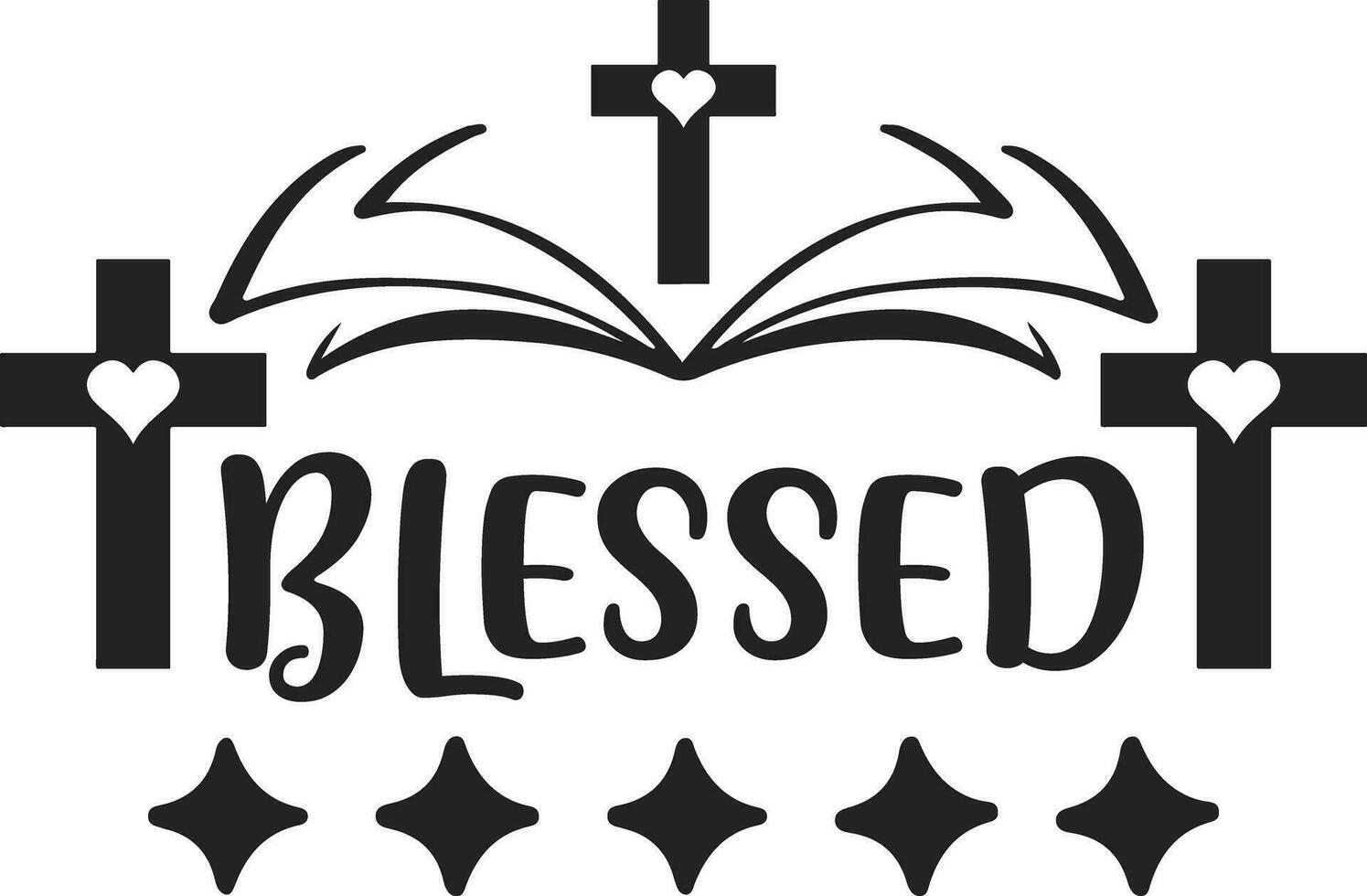 Christian Quotes Design vector