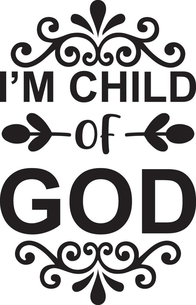 Christian Quotes Design vector