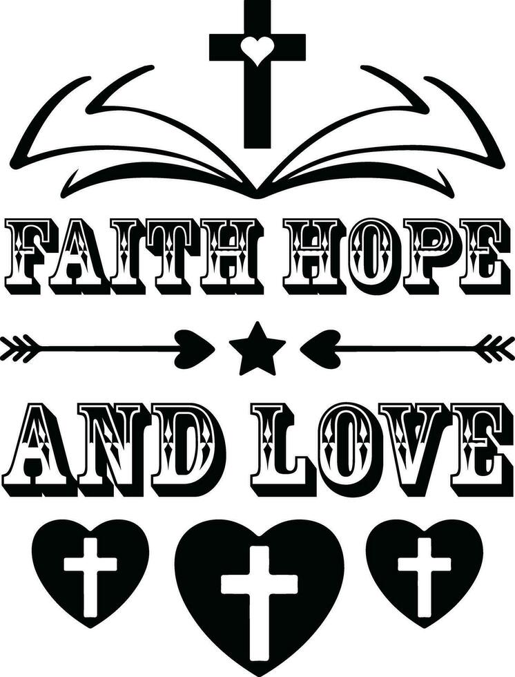 Christian Quotes Design vector