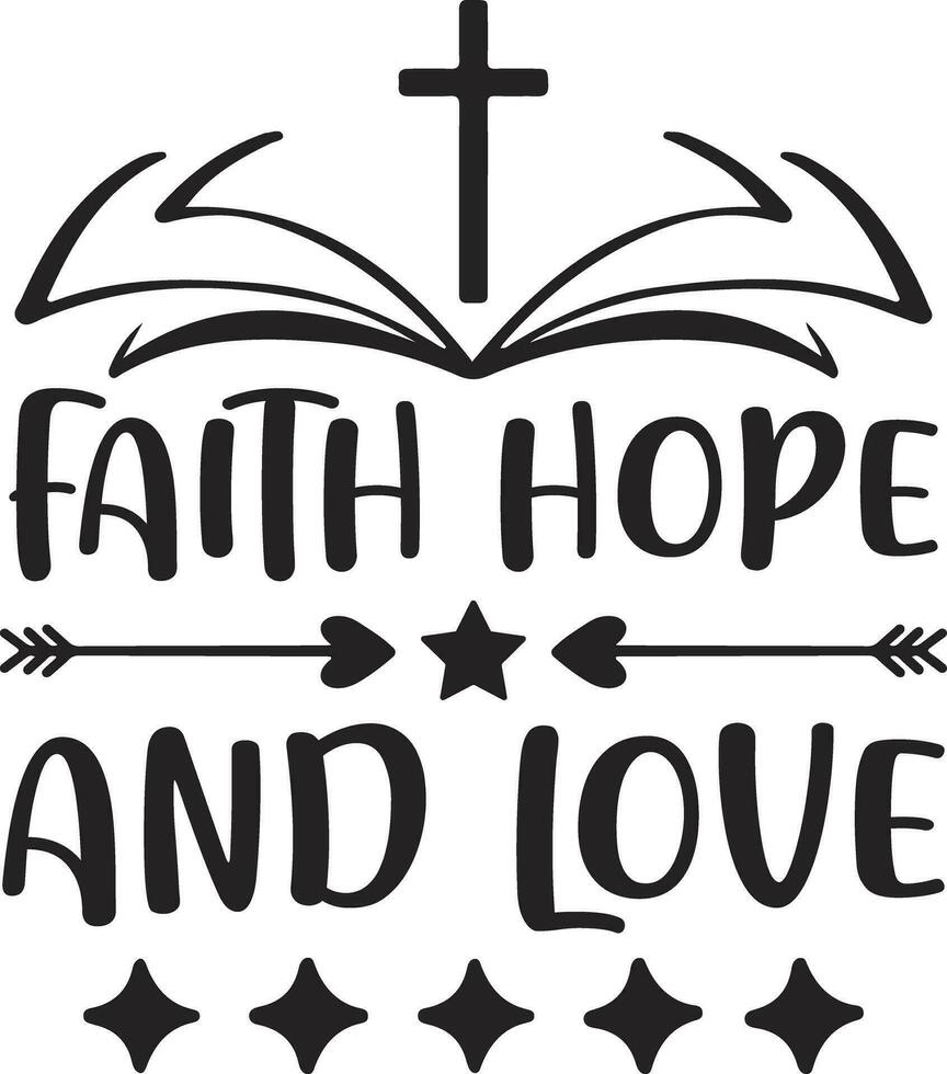 Christian Quotes Design vector