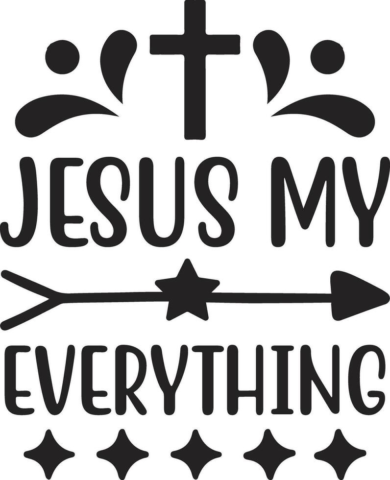 Christian Quotes Design vector