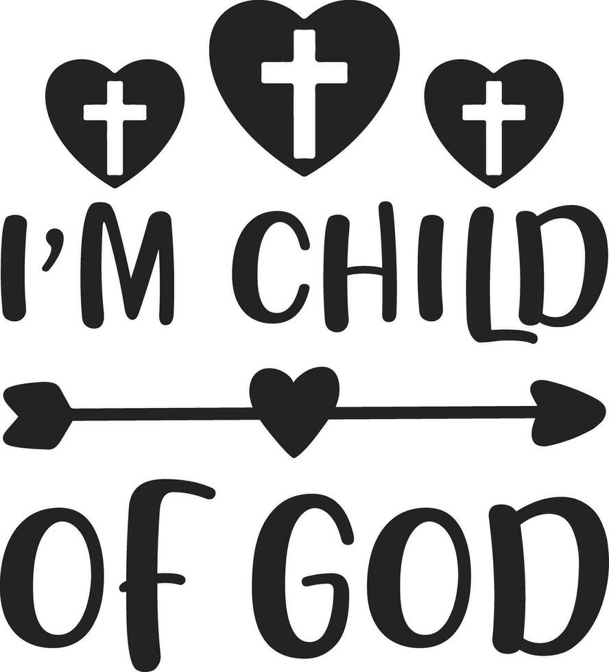 Christian Quotes Design vector