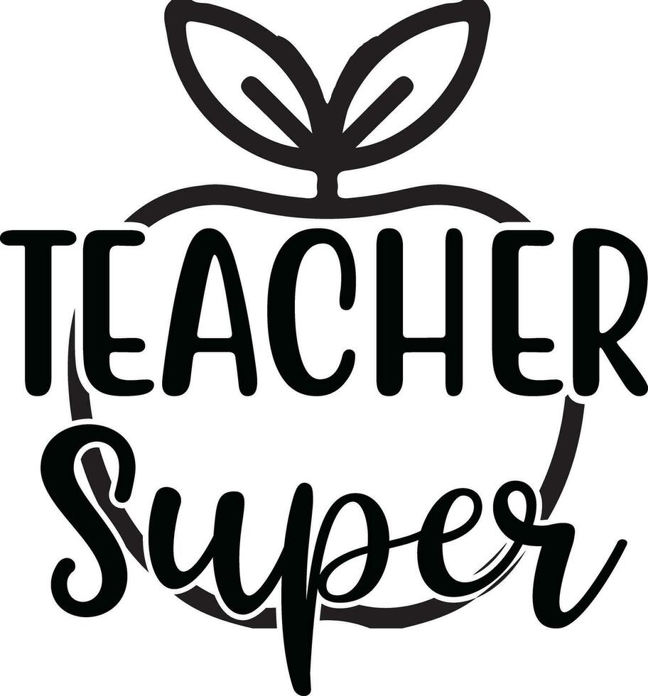 Teacher Quotes Vector Design