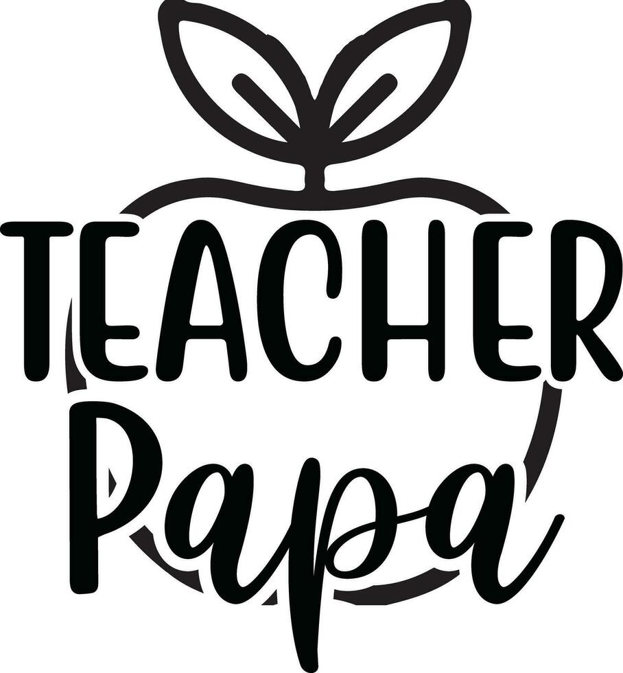 Teacher Quotes Vector Design