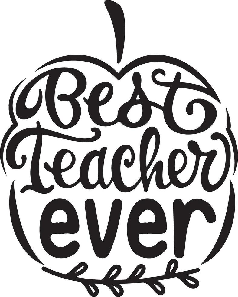 Teacher Quotes Vector Design